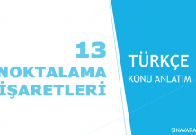 NOKTALAMA İŞARETLERİ