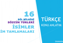 İSİMLER & İSİM TAMLAMALARI isim tamlamaları