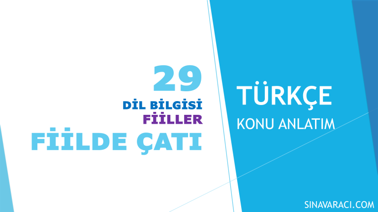 KPSS Türkçe fiilde çatı konu anlatımı kapak görseli