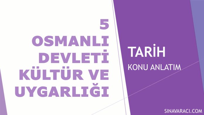 Osmanlı Devleti Kültür ve Uygarlığı KPSS Tarih Konu Anlatımı Osmanlı Devleti kültür ve uygarlığı KPSS Tarih konu anlatımı kapağı
