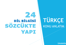 SÖZCÜKTE YAPI KPSS Türkçe sözcükte yapı konu anlatımı kapak görseli