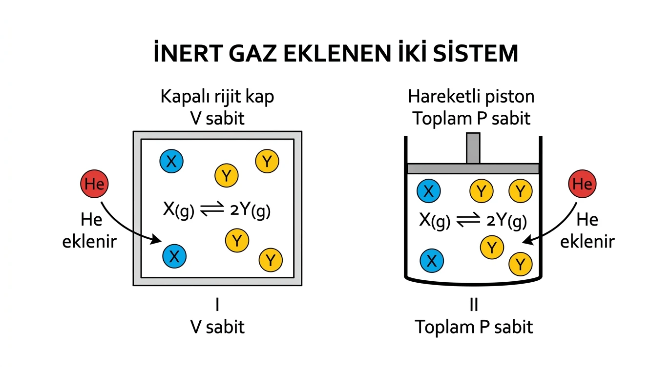 Helyum giriş okları kapların içine yönelen kapalı rijit kap ile hareketli pistonlu kap karşılaştırması