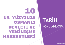 19. YÜZYILDA OSMANLI DEVLETİ VE YENİLEŞME HAREKETLERİ 19. Yüzyılda Osmanlı Devleti ve Yenileşme Hareketleri KPSS Tarih konu anlatımı kapak görseli