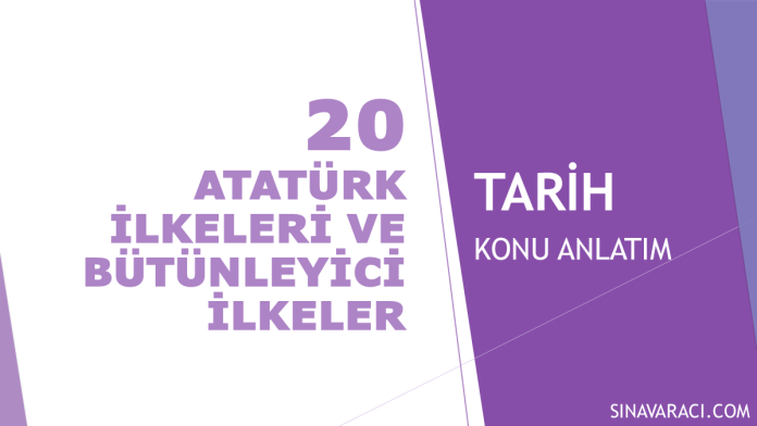 Atatürk İlkeleri ve Bütünleyici İlkeler KPSS Tarih konu anlatımı kapak görseli