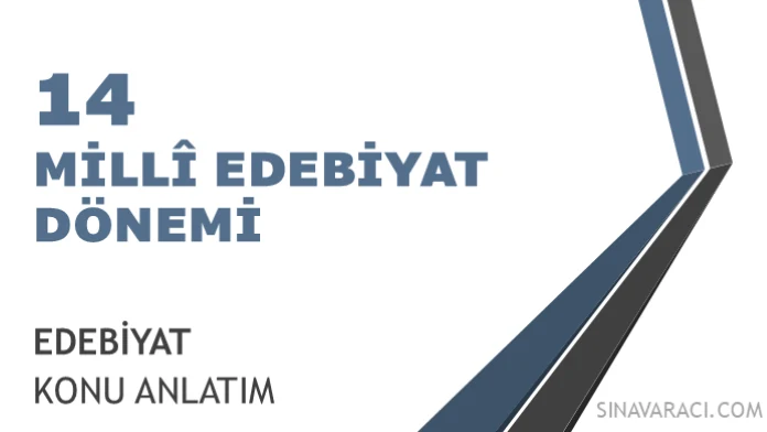 AYT Millî Edebiyat Dönemi Konu Anlatımı AYT Millî Edebiyat Dönemi konu anlatımı kapak görseli