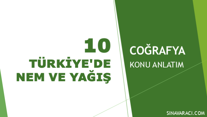 Türkiye'de Nem ve Yağış KPSS Coğrafya Konu Anlatımı Türkiye'de nem ve yağış KPSS coğrafya konu anlatımı kapağı