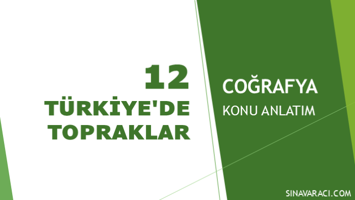 Türkiye'de Topraklar KPSS Coğrafya Konu Anlatımı Türkiye'de topraklar KPSS coğrafya konu anlatımı kapağı