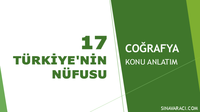 Türkiye'nin Nüfusu KPSS Türkiye'nin nüfusu KPSS coğrafya konu anlatımı kapağı