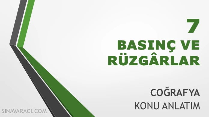 Basınç ve Rüzgârlar TYT Coğrafya Konu Anlatımı TYT Coğrafya basınç ve rüzgârlar konu anlatımı kapağı