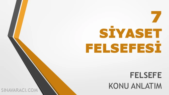 TYT Siyaset Felsefesi Konu Anlatımı TYT Siyaset Felsefesi konu anlatımı kapak görseli