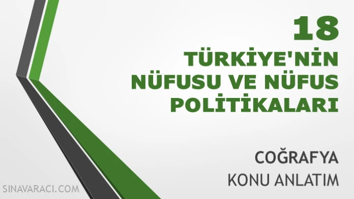 TYT Türkiye'nin Nüfusu ve Nüfus Politikaları Coğrafya Konu Anlatımı TYT Türkiye'nin Nüfusu ve Nüfus Politikaları Coğrafya konu anlatımı kapak görseli