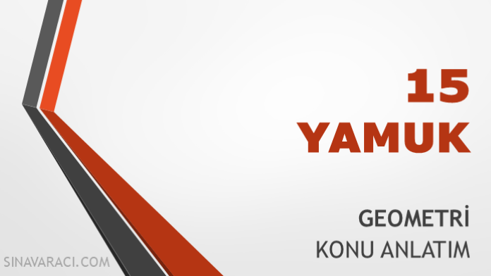 TYT Yamuk Geometri Konu Anlatımı TYT yamuk geometri konu anlatımı kapağı