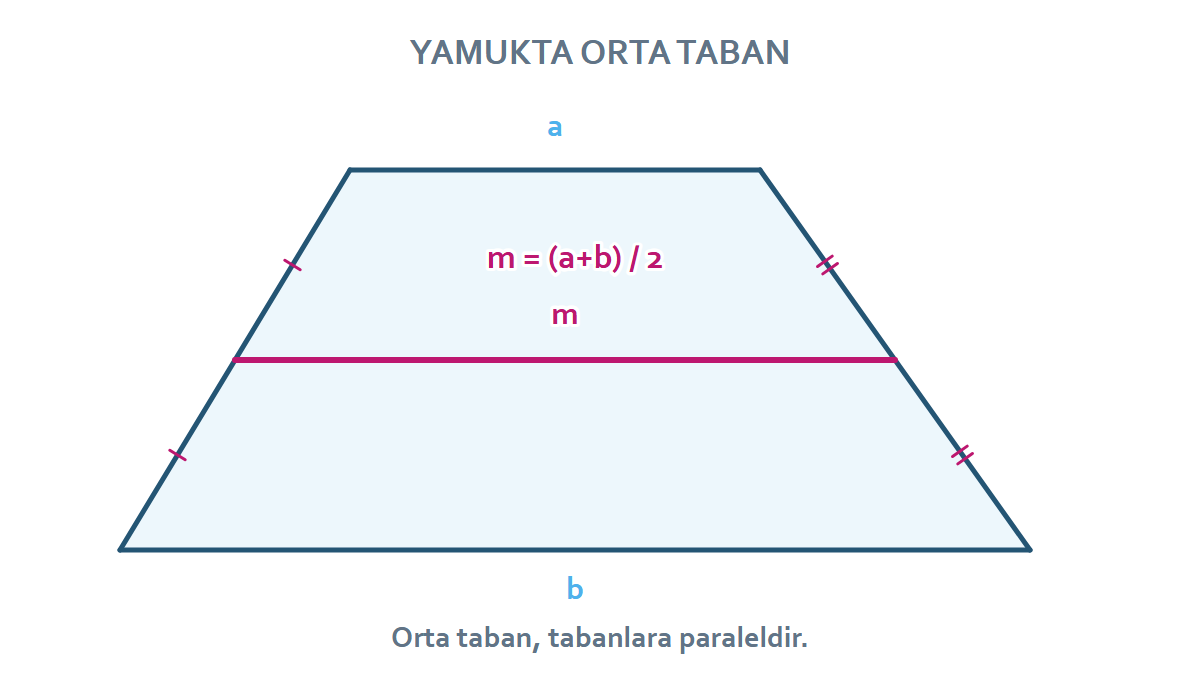 Yamukta orta taban bağıntısı