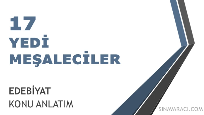 AYT Yedi Meşaleciler AYT Yedi Meşaleciler konu anlatımı kapağı